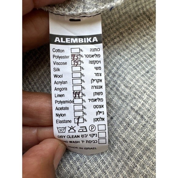 Alembika Geometric Polka Dot Scoop Neck Sleeveless Top - Picture 8 of 10